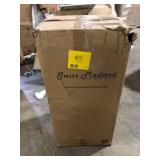 Swiss Madison Sublime Rounded Basin Pedestal Sink in Glossy White  Customer Returns See Pictures