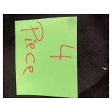 Lot of Homepop Luxury Black Faux Leather 24 in. Counter Height Barstool Customer Returns See Pictures