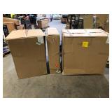 Lot of Assorted Kitchen Cabinets Various Models and Conditions    Customer Returns See Pictures