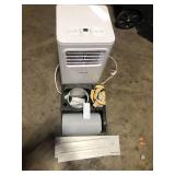 Vissani 5,000 BTU 115-Volt Portable Air Conditioner for 150 sq. ft. Rooms with Dehumidifier and Remote in White  Customer Returns See Pictures