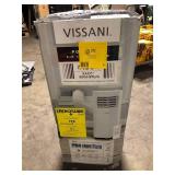 Vissani 5,000 BTU 115-Volt Portable Air Conditioner for 150 sq. ft. Rooms with Dehumidifier and Remote in White  Customer Returns See Pictures