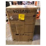 Vissani 3.1 cu. ft. 2-Door Mini Refrigerator in White With Freezer   Customer Returns See Pictures