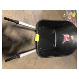 Husky 6 cu. ft. Poly Dual FF Wheelbarrow    Customer Returns See Pictures