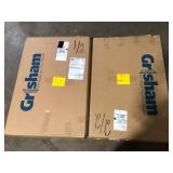 Lot of Grisham 24 in. x 36 in. Spear Point Window Bar Guard Customer Returns See Pictures