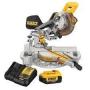 DEWALT 20V MAX Cordless 7-1/4 in. Sliding Miter Saw with (1) 20V Battery 4.0Ah Customer Returns See Pictures