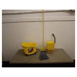 Libman Commercial Mop Bucket and Wringer with Mop