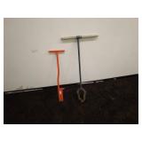 Lot of 2 Manual Post Hole Diggers
