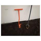 Lot of 2 Manual Post Hole Diggers
