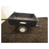 Craftsman Steel Utility Dump Cart with Pneumatic Tires