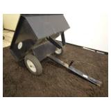 Craftsman Steel Utility Dump Cart with Pneumatic Tires