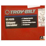 Troy-Bilt CS 4325 Chipper Shredder