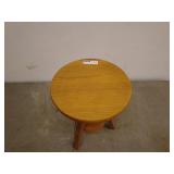 Vintage Wooden Adjustable Stool