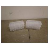 Lot of 6 MaxEnergy Storage Organizer Boxes