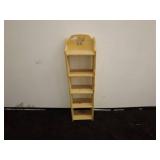 Wooden Shelf with Moose Cutout