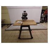 Craftsman 2.5 HP Radial Arm Saw with Accessories & Manuals