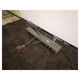 Heavy Duty Lawn Dethatcher with Wheels