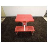 Portable Folding Picnic Table with Carrying Case