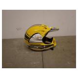 CKX Yellow Dirt Bike Helmet, Size Large