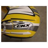 CKX Yellow Dirt Bike Helmet, Size Large