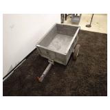 Rubbermaid Utility Cart with Pull Handle