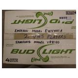 Lot of 2 VHS Players - Emerson and Samsung Models