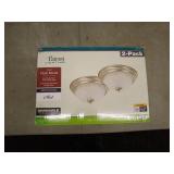 2-Pack Patriot Lighting 2-Light Flush Mount Ceiling Lights