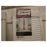 Set of 2 Prefinished Solid Hardwood Bifold Doors 36x80