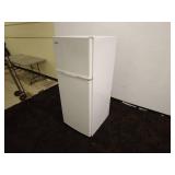 White Two-Door Top Freezer Refrigerator