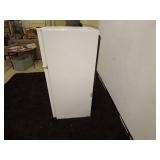 White Two-Door Top Freezer Refrigerator