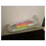 Lot of Adult and Youth Life Jackets and Inflatable Lounger