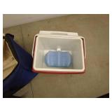 Lot of 2 Coolers: Igloo Little Playmate and Blue Insulated Cooler Bag