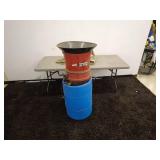 Vintage Green Hard Shell Suitcase with Green Interior Lining