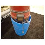 Vintage Green Hard Shell Suitcase with Green Interior Lining