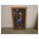 Lot of 2 Framed Art Prints - Farm and Nature Scenes