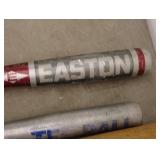 Lot of 4 Baseball Bats - Louisville Slugger & Easton