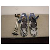 L.L.Bean Pathfinder 26 Snowshoes with Yukon Poles