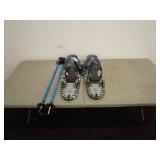 L.L. Bean Pathfinder Snowshoes with Winter Walker Poles