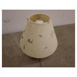 Rustic Moose Design Table Lamp with Paper Shade