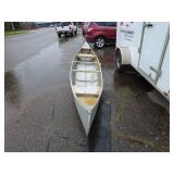 Vintage Aluminum Canoe