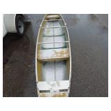 Vintage Aluminum Canoe