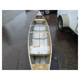Vintage Aluminum Canoe