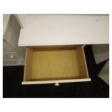 White Bedroom Furniture Set with Mirror and Desk