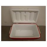 Coleman Red Cooler