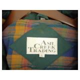 Ash Creek Trading Jacket - Green/Brown - Size Large
