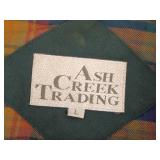 Ash Creek Trading Jacket - Green/Brown - Size Large