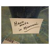 Handmade Ceramic Pitcher and Plate Set