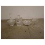 Crystal Clear Handcut 24% Lead Crystal Glassware Set