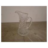 Vintage Cut Glass Pitcher