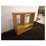 Oak Wood Entertainment Center