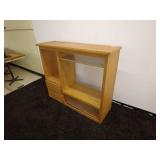 Oak Wood Entertainment Center